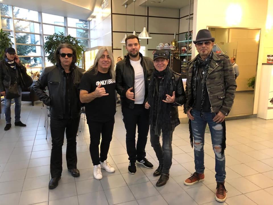 The Scorpions group has chosen JETVIP as the organizer of charters in Russia and Europe.